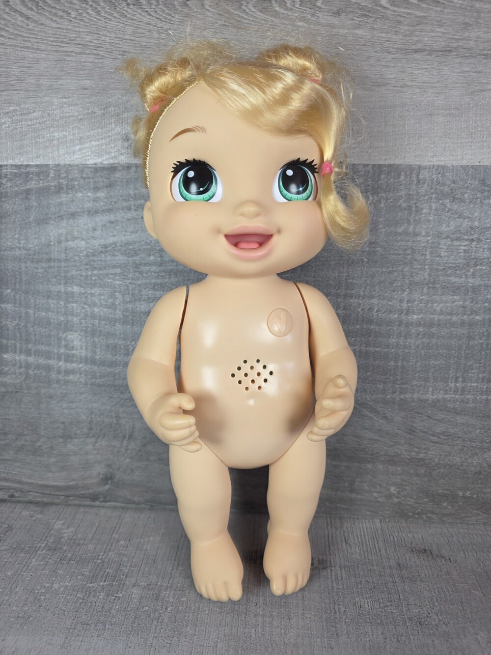 Interactive Baby Alive Doll Hasbro Moves & Talks Works 12" WORKS b50